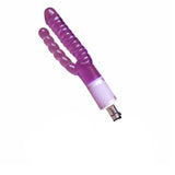 Double Dong Vaginal and Anal Realistic Dildo Masturbator For Sex Machine Accessories - Sex Machine & Sex Doll Adult Toys Online Store - Sexlovey