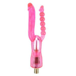 Double Head Dildo(Pink) Attachment Toys for Sex Machine - Sex Machine & Sex Doll Adult Toys Online Store - Sexlovey