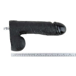 9.4'' Massive Monstrous Dildo(Black) for Sex Machine - Sex Machine & Sex Doll Adult Toys Online Store - Sexlovey