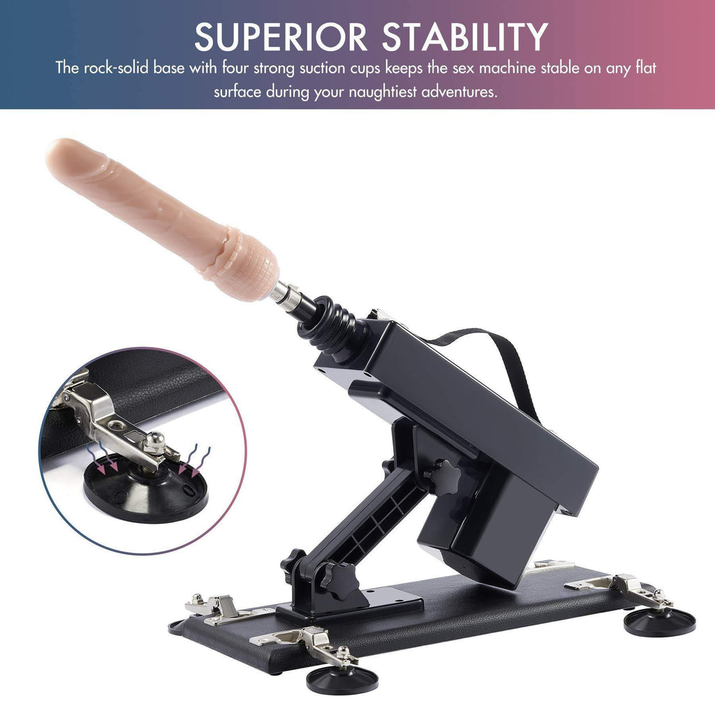 Automatic Sex Machine Sex Toys Thrusting Machine with 6 Attachments Sex Machine & Sex Doll Adult Toys Online Store - Sexlovey Automatic Sex Machine Sex Toys Thrusting Machine with 6 Attachments Sex Machine & Sex Doll Adult Toys Online Store - Sexlovey