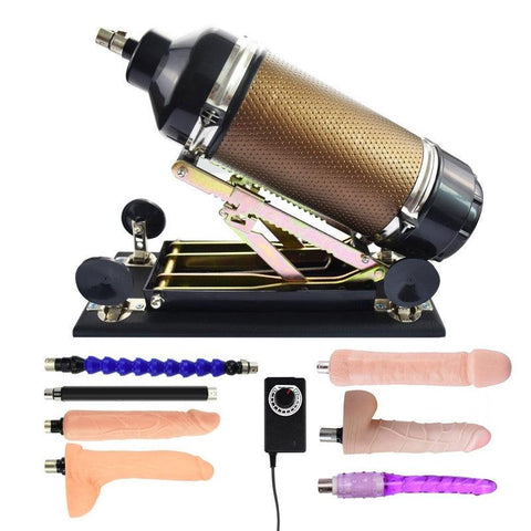 Automatic Sex Machine with 7 Attachments Dildo - Sex Machine & Sex Doll Adult Toys Online Store - Sexlovey
