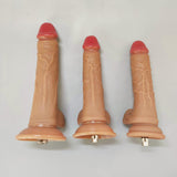 Liquid Silicone Sex Machine Attachment Lifelike Dildo - Sex Machine & Sex Doll Adult Toys Online Store - Sexlovey