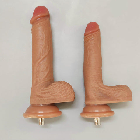 Silicone Sex Machine Attachment Realistic Dildo Attachment for Women - Sex Machine & Sex Doll Adult Toys Online Store - Sexlovey